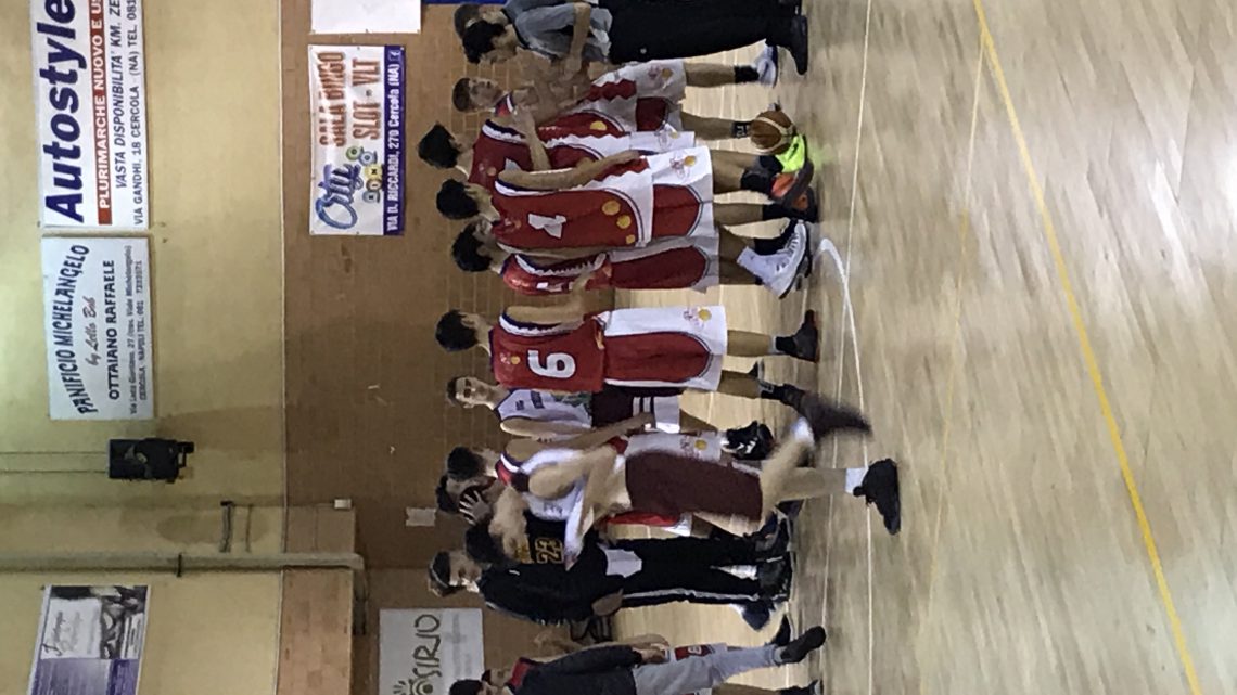 U16ecc: bella vittoria di Cercola/Vivi Basket con Maddaloni