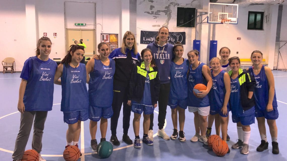 Vivi Basket, Laureus Italia e Kathrin Ress